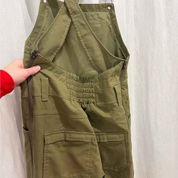 Burton Avalon Olive Ski Bib - Picture 3 of 7